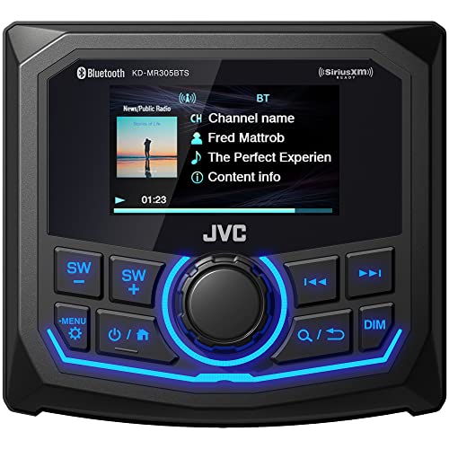 JVC KD - MR305BTS Marine Digital Media Receiver (does not play CDs) - electronicsexpo.com - Marine Receivers