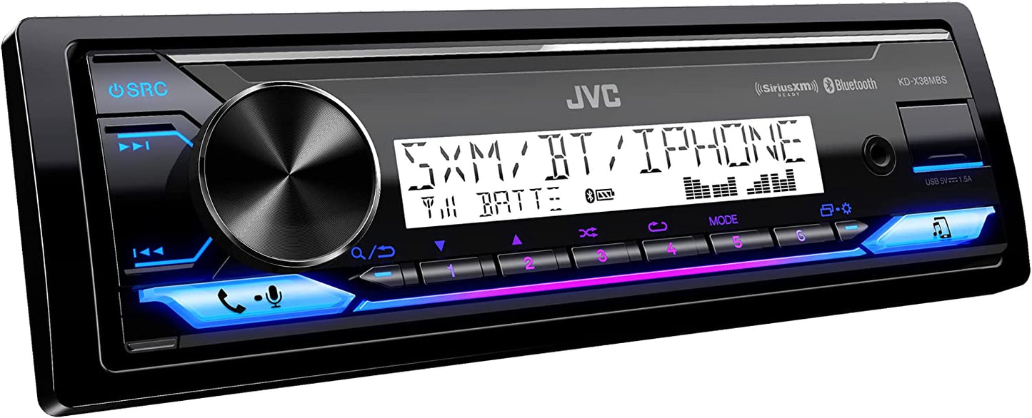 JVC KD - X38MBS Digital Media Receiver for Jeep, Powersports or Marine Applications (Does Not Play Discs) - electronicsexpo.com - Car Stereo Receivers
