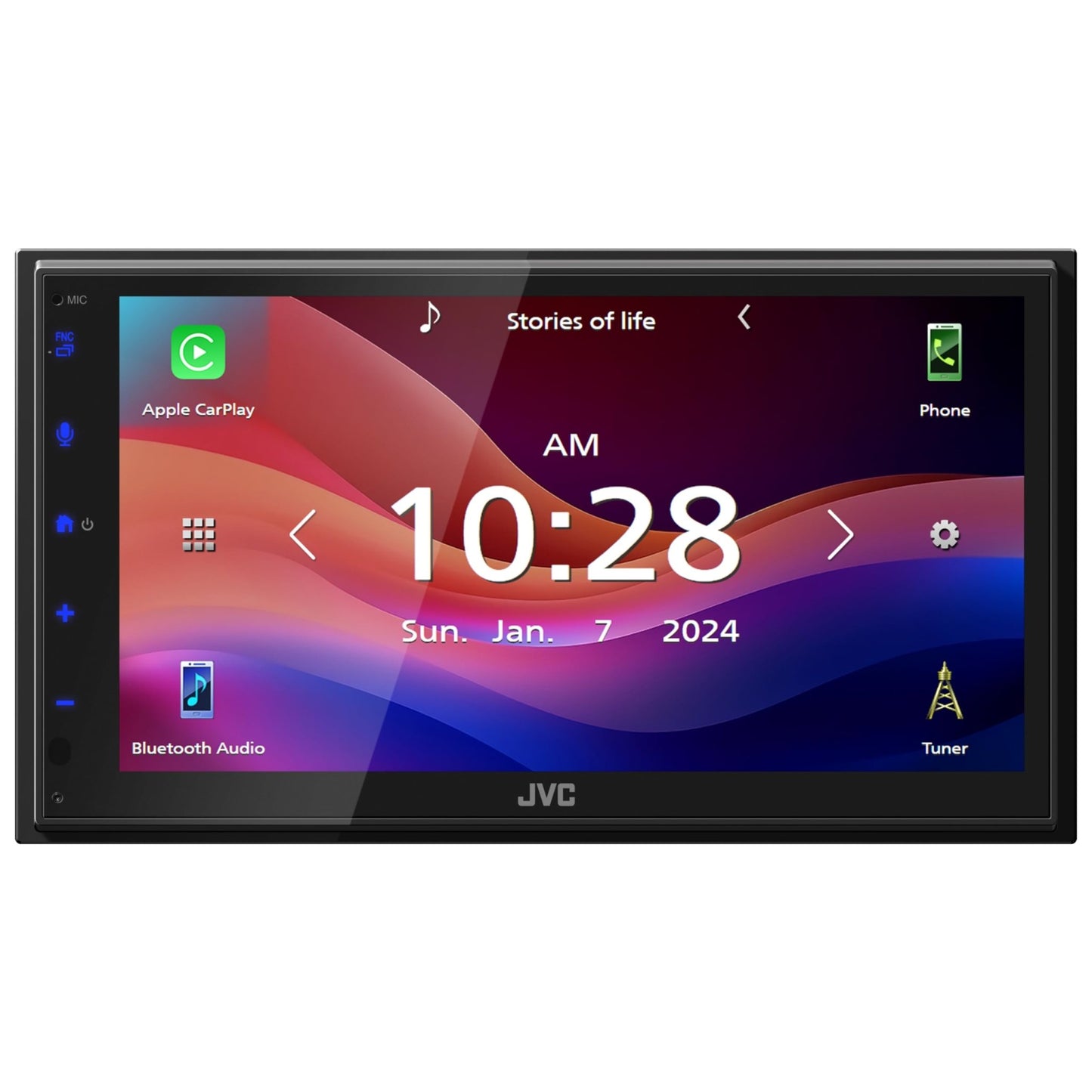 JVC KW - M590BT Single Din/Double Din Car Stereo Receiver - electronicsexpo.com - Car Stereo Receivers