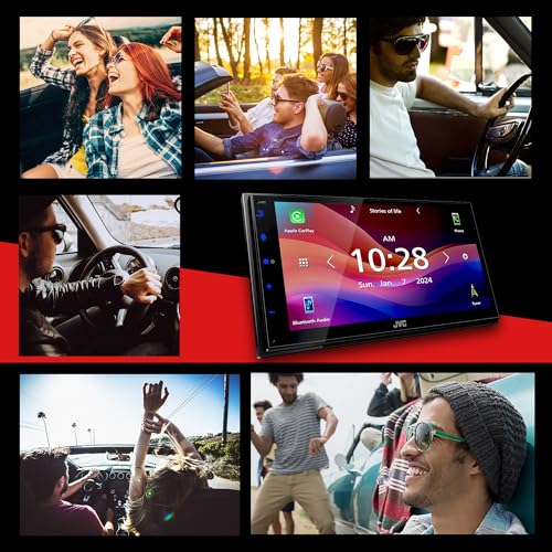 JVC KW - M595BT Single - Din Touchscreen Digital Car Stereo Receiver - electronicsexpo.com - Car Stereo Receivers