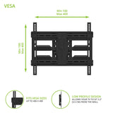 Kanto LDX640 Full - Motion Wall Mount for 34" - 65" TVs - electronicsexpo.com - TV Wall Mounts