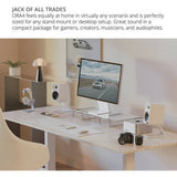 Kanto Living ORA4 Active 2 - Way Reference Desktop Speakers with Bluetooth Streaming (Pair) - electronicsexpo.com - Powered Speakers