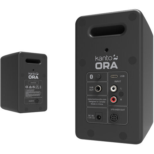 Kanto ORAM 100W Powered Reference Desktop Speakers with Bluetooth (Certified Refurbished) - electronicsexpo.com - Powered Speakers