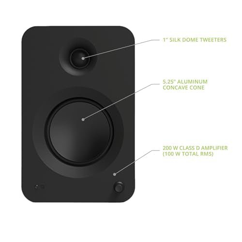Kanto REN 200W Powered Speaker System with HDMI ARC Input for TV & Home Theater - electronicsexpo.com - Powered + PA Speakers
