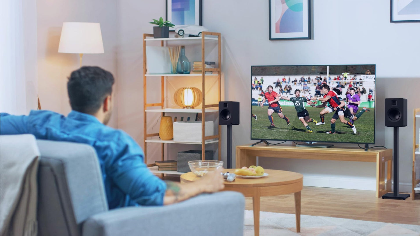 Kanto ST28 28 Universal Speaker Floor Stands for Bookshelf Speakers (Pair) - electronicsexpo.com - Speaker Stands & A/V Racks