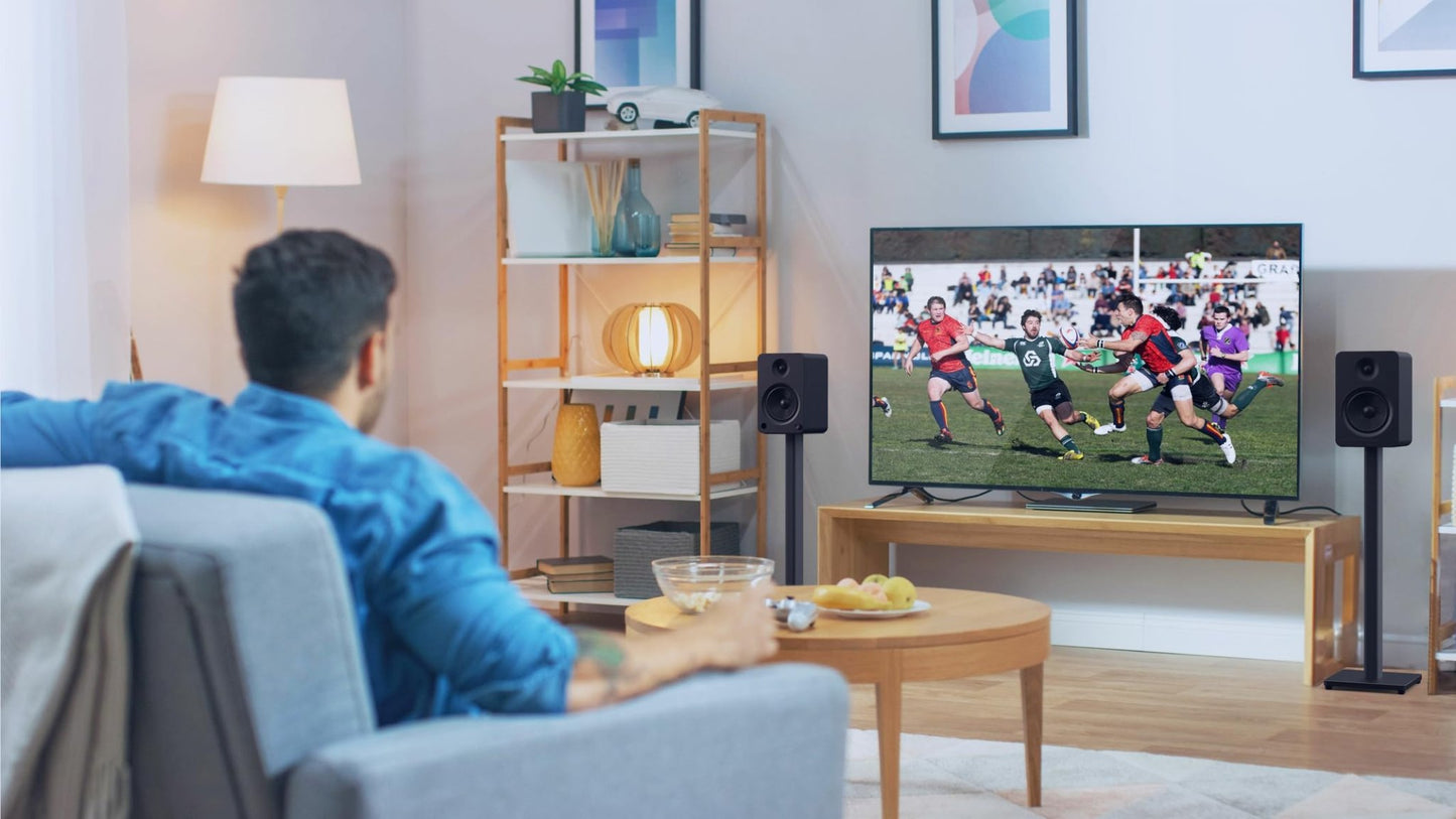 Kanto ST28 28 Universal Speaker Floor Stands for Bookshelf Speakers (Pair) - electronicsexpo.com - Speaker Stands & A/V Racks