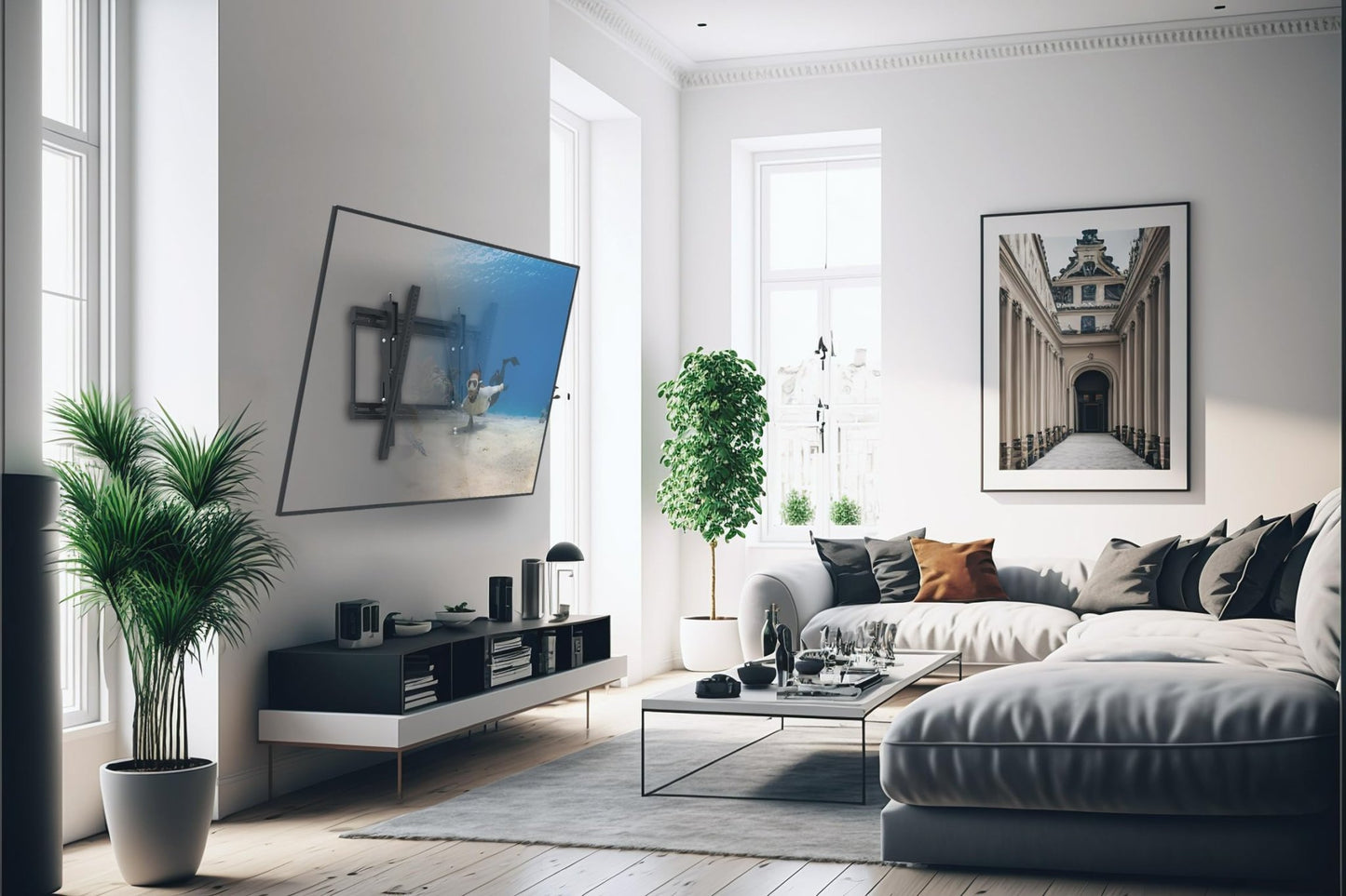 Kanto TE300 Advanced Extend and Tilting TV Wall Mount - electronicsexpo.com - TV Wall Mounts