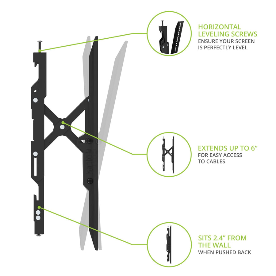 Kanto TE300 Advanced Extend and Tilting TV Wall Mount - electronicsexpo.com - TV Wall Mounts