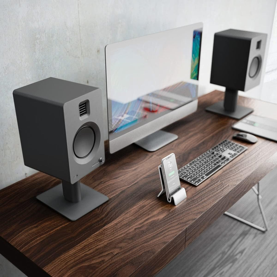 Kanto TUK Powered Bluetooth Speakers (Matte Black/Pair) - electronicsexpo.com - Powered Speakers