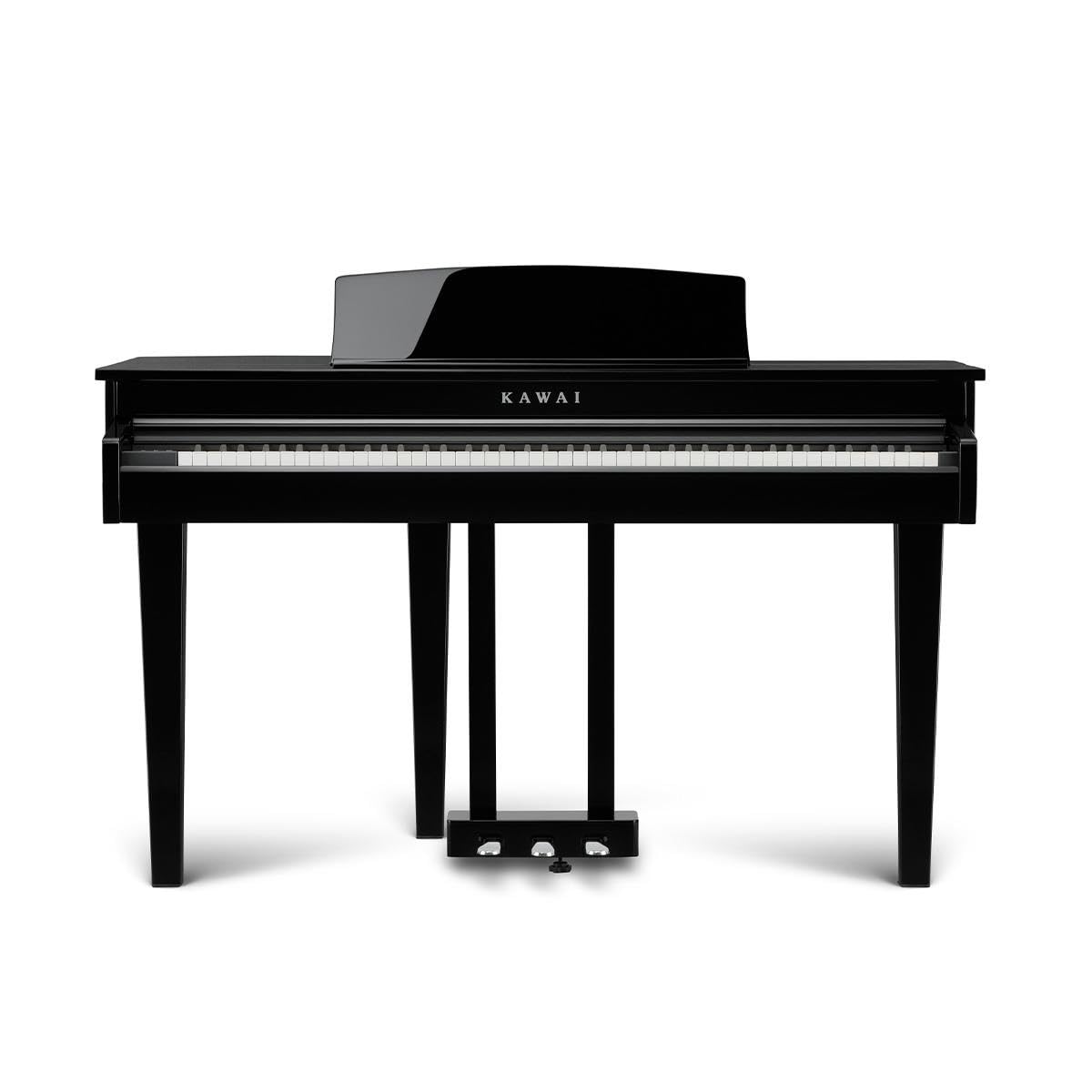 Kawai DG30 88-Key Digital Grand Piano with Responsive Hammer III (Ebony Polish) - electronicsexpo.com-Digital Pianos