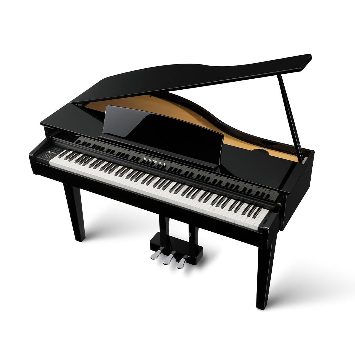 Kawai DG30 88-Key Digital Grand Piano with Responsive Hammer III (Ebony Polish) - electronicsexpo.com-Digital Pianos