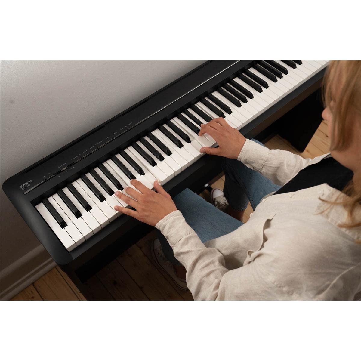 Kawai ES120 88 - key Digital Piano with Speakers (Black) - electronicsexpo.com - Digital Pianos
