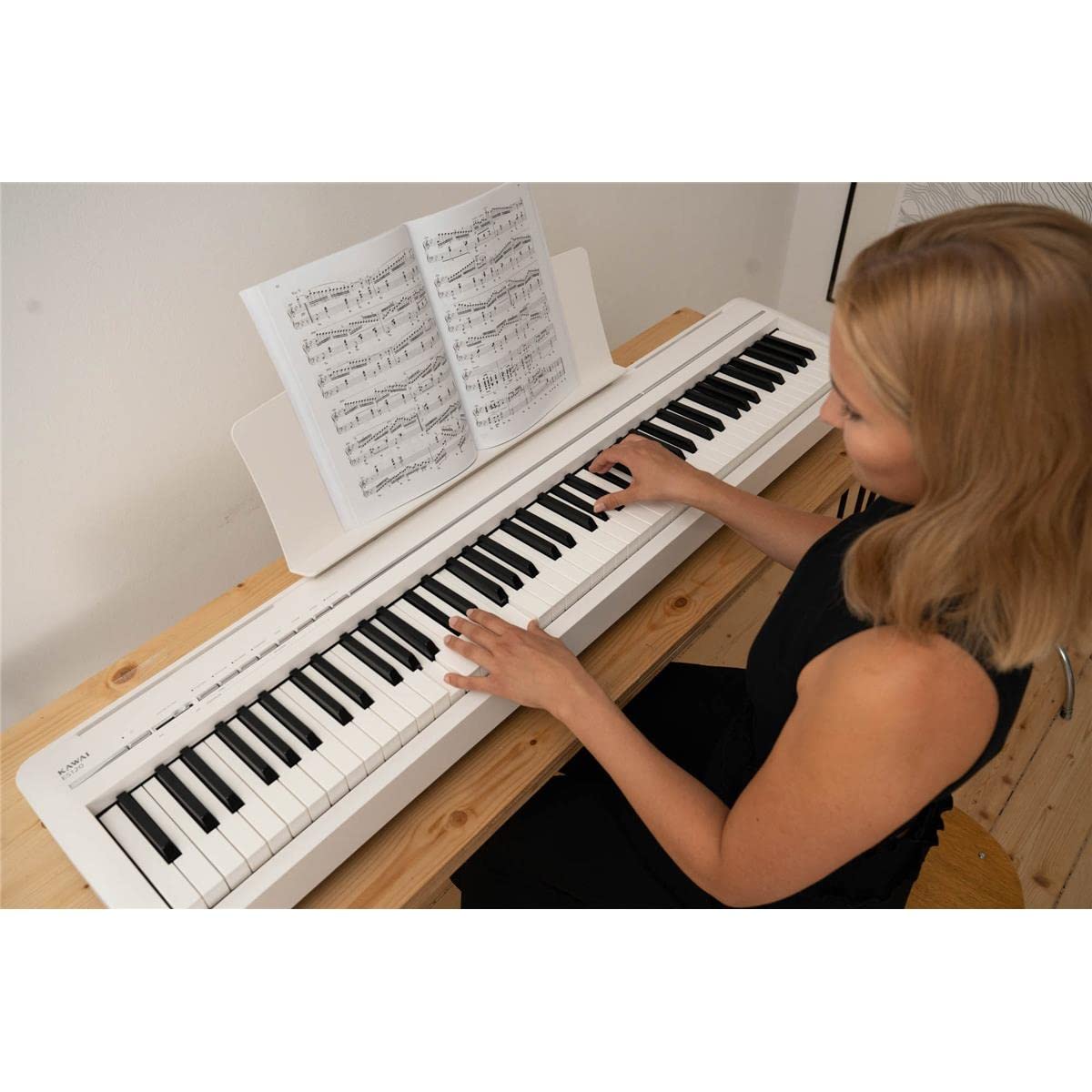 Kawai ES120 88 - key Digital Piano with Speakers (White) - electronicsexpo.com - Digital Pianos
