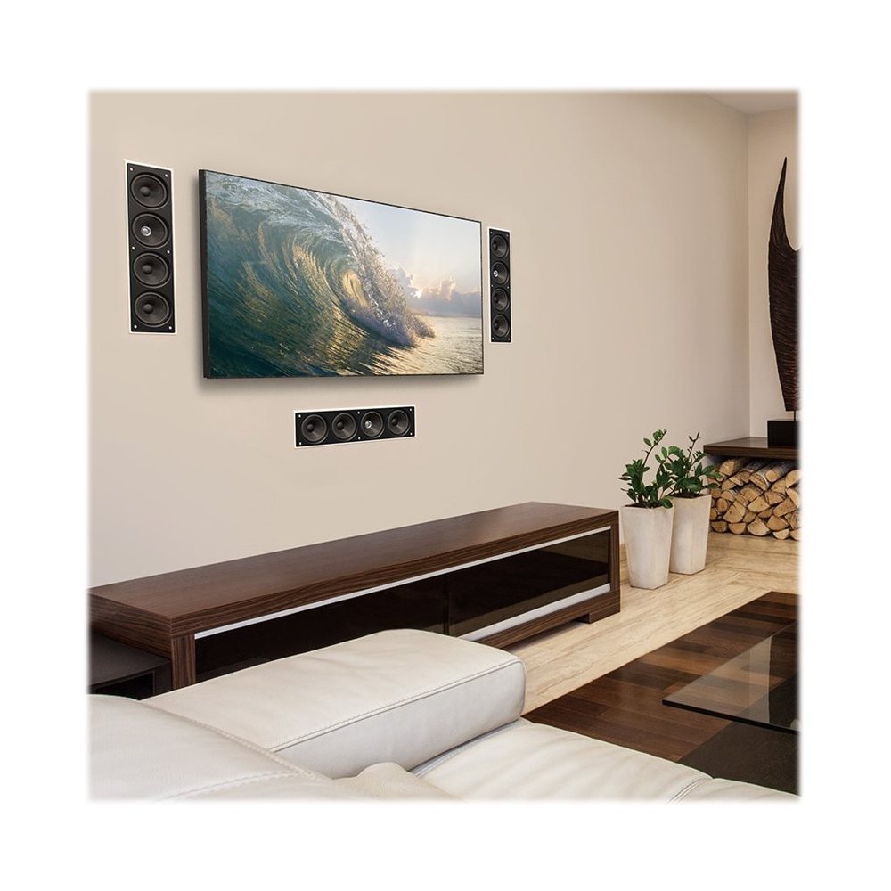 KEF Ci4100QL THX Select2 Certified In - Wall Speaker (Each) - electronicsexpo.com - In Ceiling In Wall Speakers