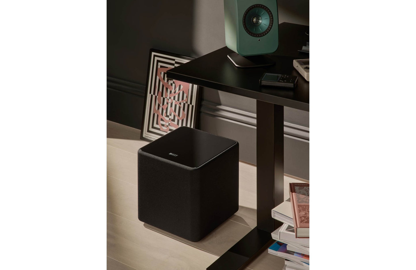 KEF Kube 8 MIE 8" Compact Powered Subwoofer - electronicsexpo.com - Subwoofers