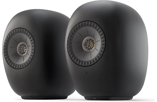 KEF LS LUXE Powered Stereo Speakers with Wi-Fi, Bluetooth, Google Cast, and Apple AirPlay 2 - electronicsexpo.com-Powered Speakers