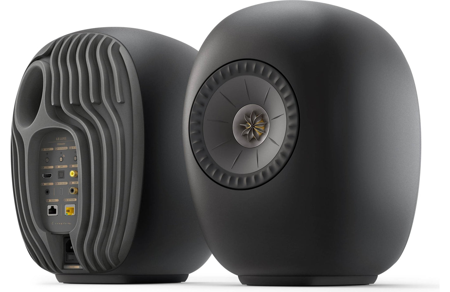 KEF LS LUXE Powered Stereo Speakers with Wi-Fi, Bluetooth, Google Cast, and Apple AirPlay 2 - electronicsexpo.com-Powered Speakers