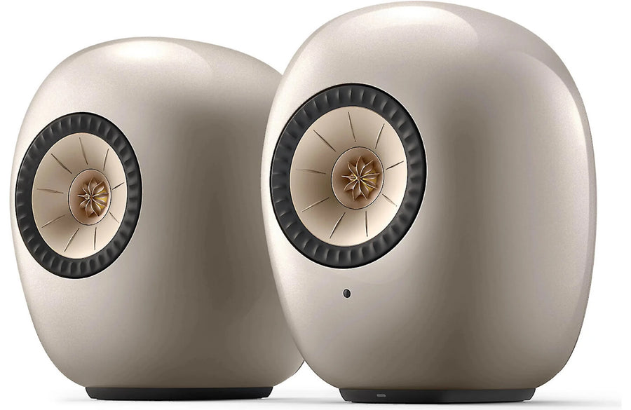 KEF LS LUXE Powered Stereo Speakers with Wi-Fi, Bluetooth, Google Cast, and Apple AirPlay 2 - electronicsexpo.com-Powered Speakers