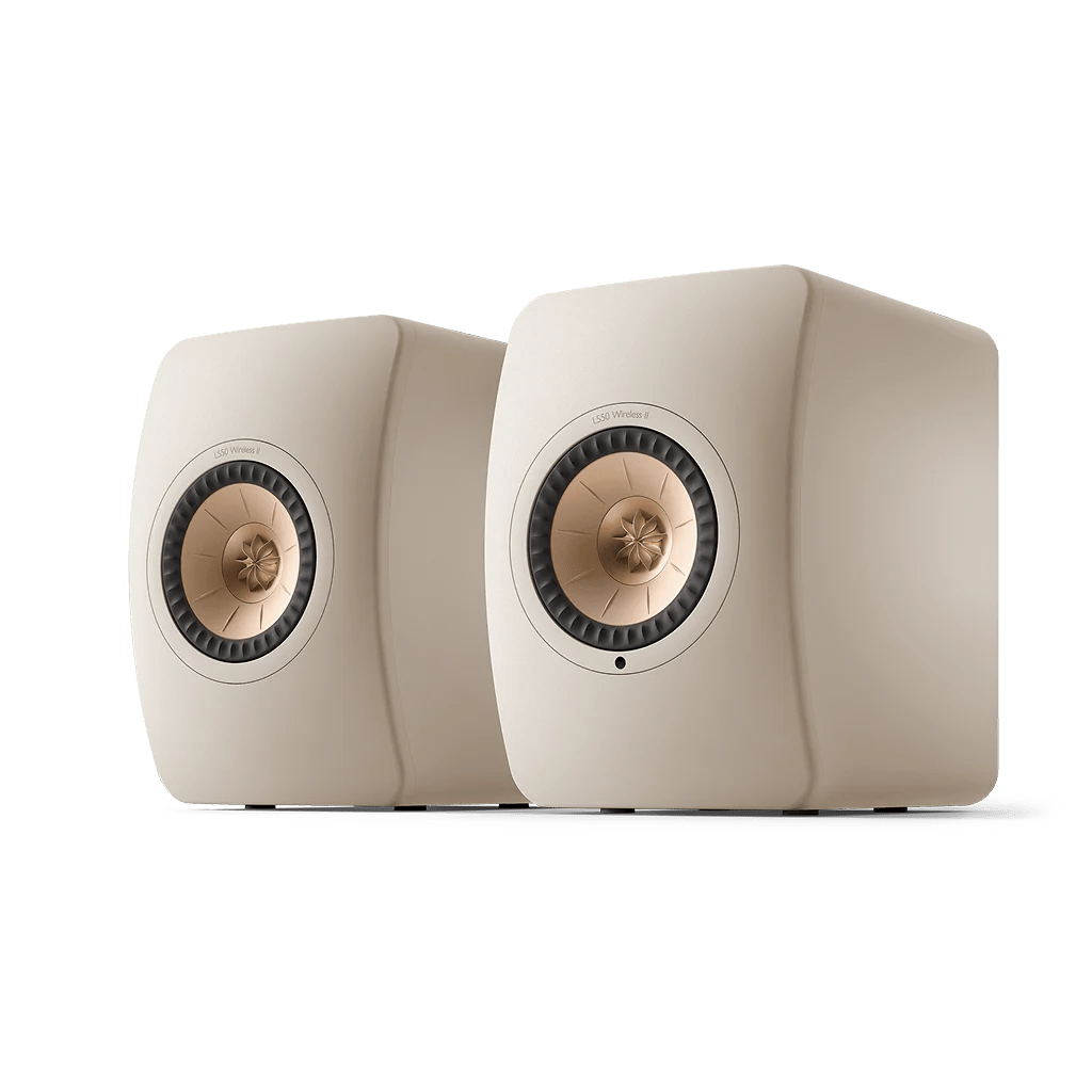 KEF LS50 Wireless II Powered Stereo Speakers With Wi - Fi, Bluetooth, and Apple AirPlay (Pair) - electronicsexpo.com - Powered Speakers