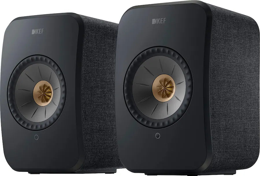 KEF LSX II Powered Speakers with Wi - Fi, Apple AirPlay 2, Google Cast, and Bluetooth Pair (Open Box) - electronicsexpo.com - Bookshelf Speakers
