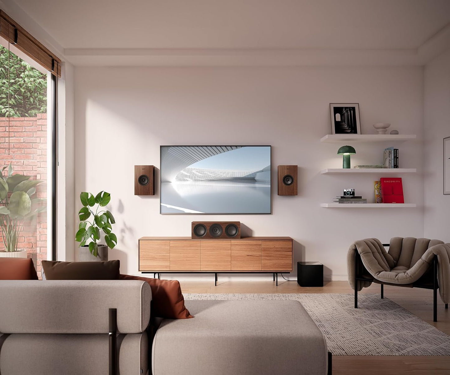 KEF Q6 Meta LCR/Center Channel Speaker Each (Open Box) - electronicsexpo.com - Center Channel Speaker
