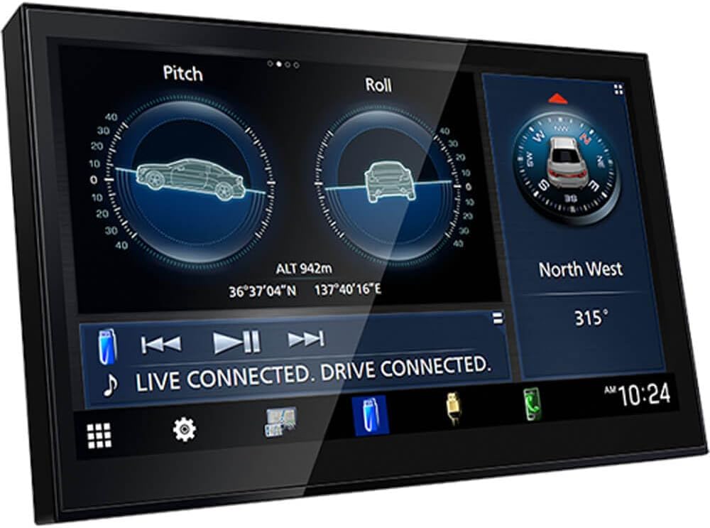 Kenwood DAX8000S 8" OEM Replacement Digital Multimedia Receiver - electronicsexpo.com - Car Stereo Receivers