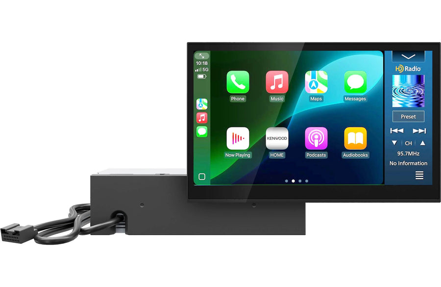 Kenwood DAX800XR EXcelon Reference Direct Replacement 8" Monitor with Wireless CarPlay & Android Auto - electronicsexpo.com - Car Stereo Receivers