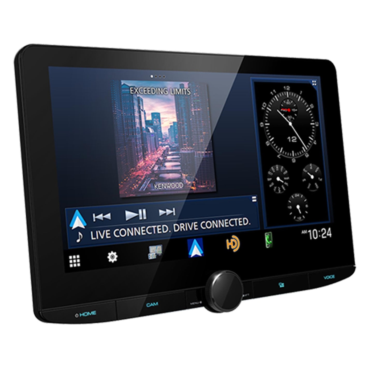 Kenwood DMX1038S 10.1" Single - DIN Digital Multimedia Receiver - electronicsexpo.com - Car Stereo Receivers