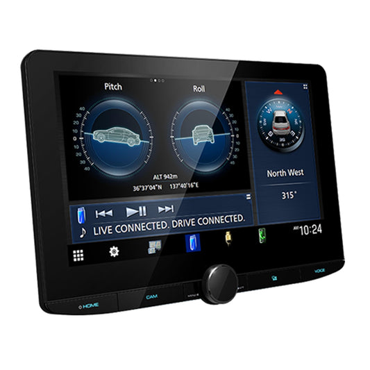 Kenwood DMX1038S 10.1" Single - DIN Digital Multimedia Receiver - electronicsexpo.com - Car Stereo Receivers