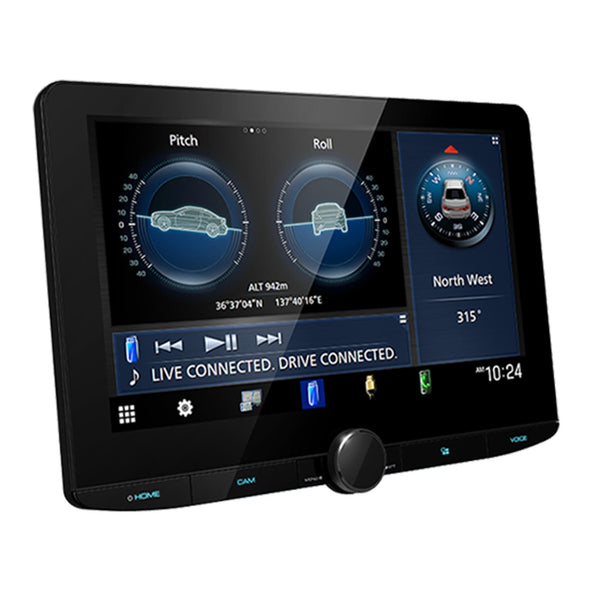 Kenwood DMX1038S 10.1" Single - DIN Digital Multimedia Receiver - electronicsexpo.com - Car Stereo Receivers