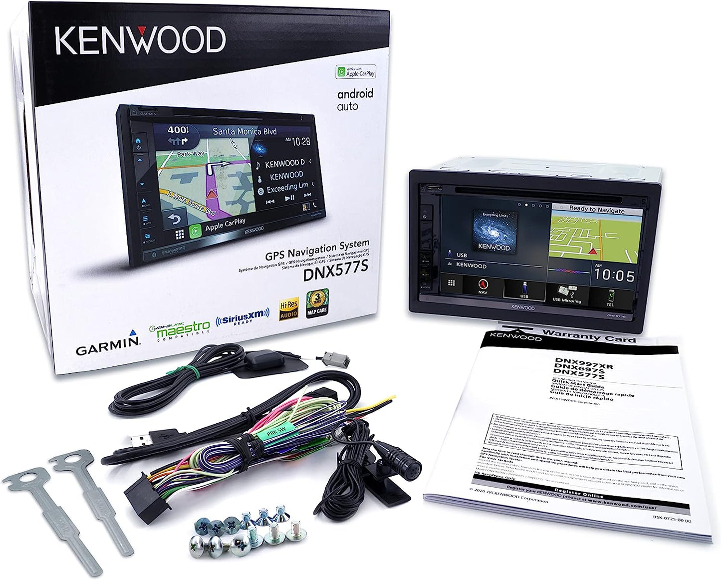 Kenwood DNX577S 6.8" Navigation Receiver - electronicsexpo.com - Car Stereo Receivers
