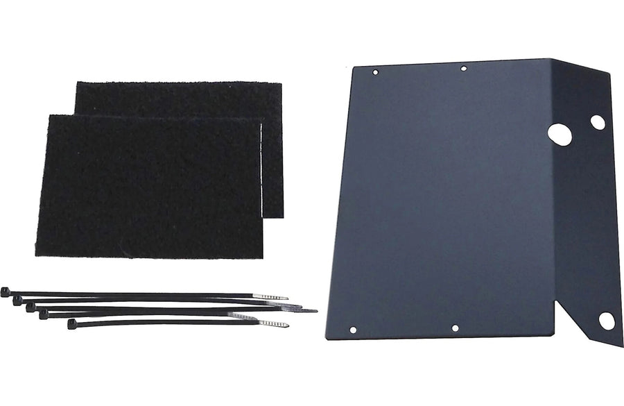 Kenwood Excelon CA - PLT98RG Amplifier Mounting Plate for 1998 - 2013 Harley - Davidson Road Glide Models - electronicsexpo.com - Motorcycle Audio