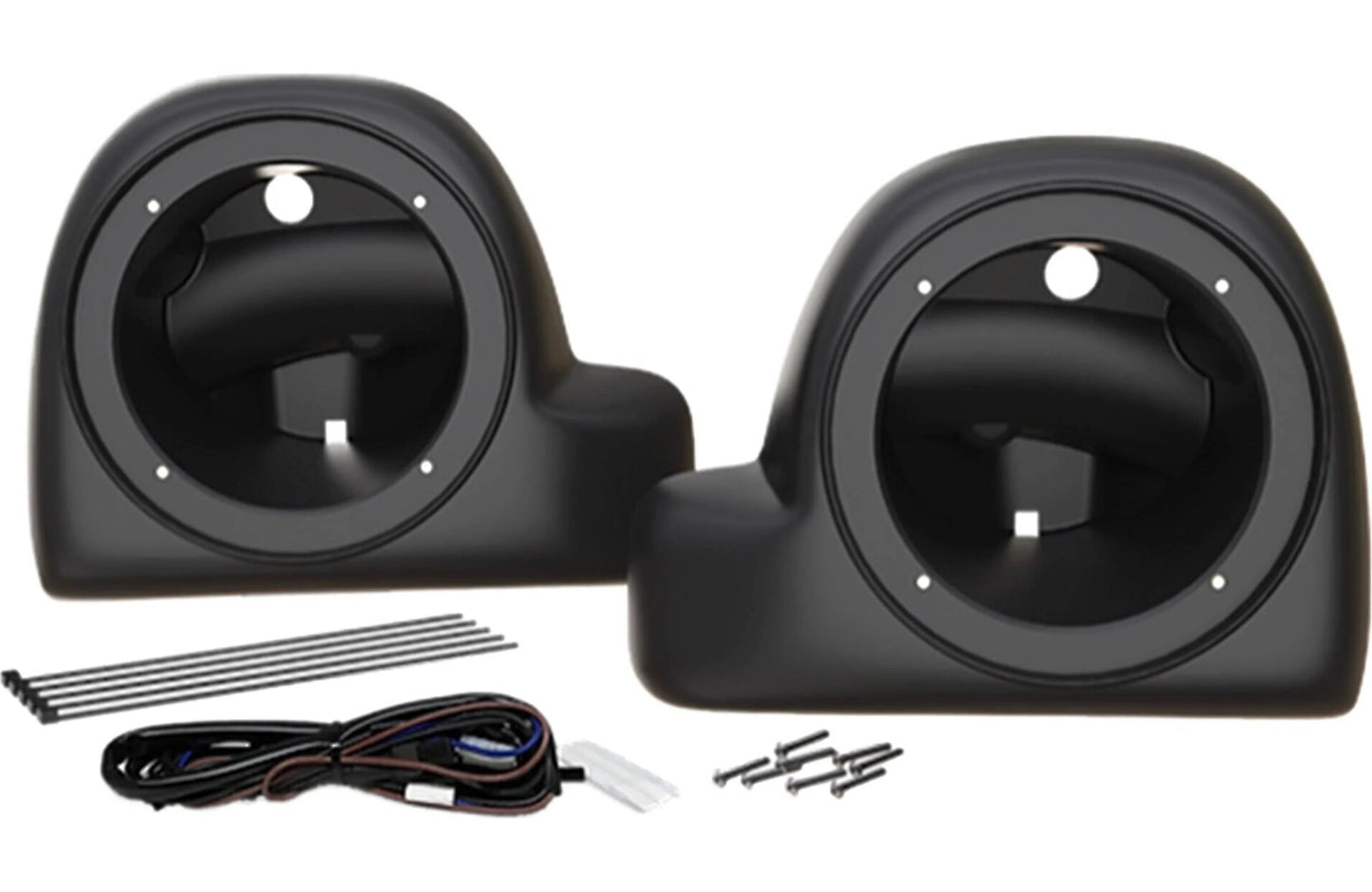 Kenwood Excelon CA - POD14AC Lower Speaker Pods for Air - Cooled Harley - Davidson Touring Motorcycles - electronicsexpo.com - Motorcycle + ATV + UTV