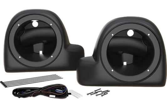 Kenwood Excelon CA - POD14AC Lower Speaker Pods for Air - Cooled Harley - Davidson Touring Motorcycles - electronicsexpo.com - Motorcycle + ATV + UTV