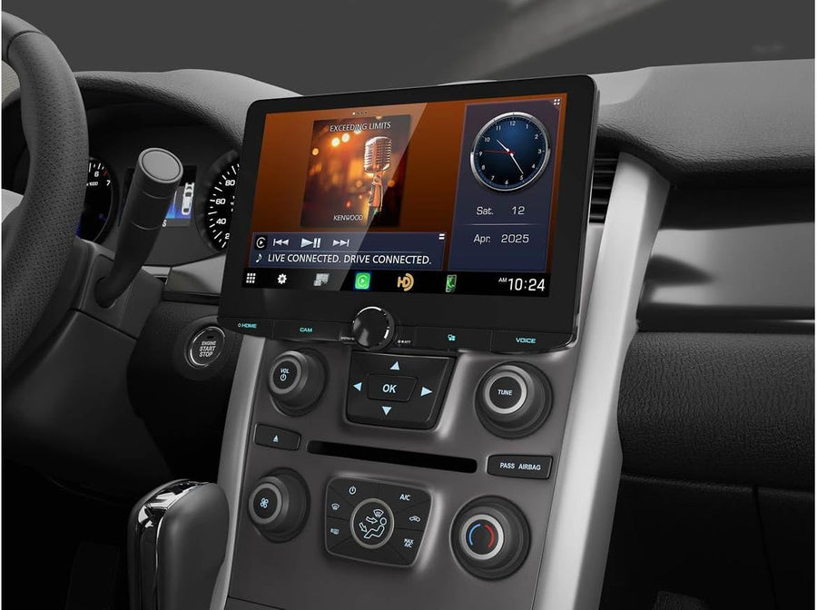Kenwood Excelon DAX1050XR Direct Replacement Digital Multimedia Receiver with 10.1" Floating Touchscreen Display - electronicsexpo.com - Car Stereo Receivers