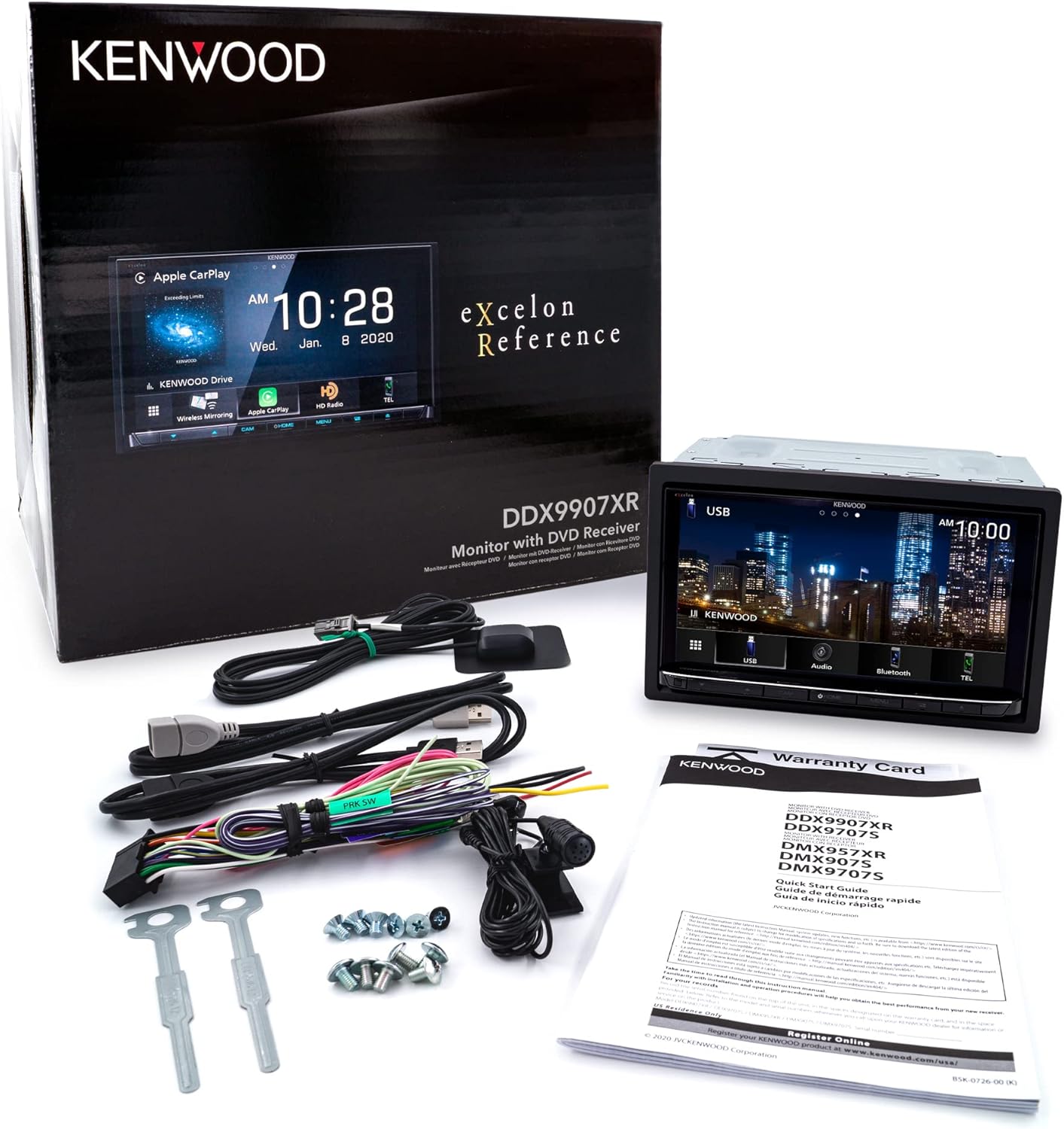 Kenwood Excelon DDX9907XR 6.8" Capacitive Touch Panel DVD Receiver - electronicsexpo.com - Car Stereo Receivers
