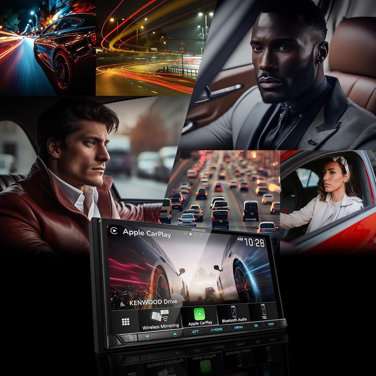 Kenwood Excelon DMX908S Digital Multimedia Receiver - electronicsexpo.com - Car Stereo Receivers