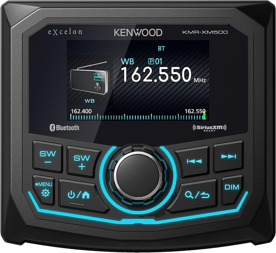 Kenwood Excelon KMR - XM500 Marine Digital Media Receiver (Open Box) - electronicsexpo.com - Marine Audio
