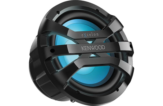 Kenwood Excelon Motorsports XM1041 10" 4 - ohm All - Weather Subwoofer with RBG LED Lighting (Each) - electronicsexpo.com - Marine Subwoofers