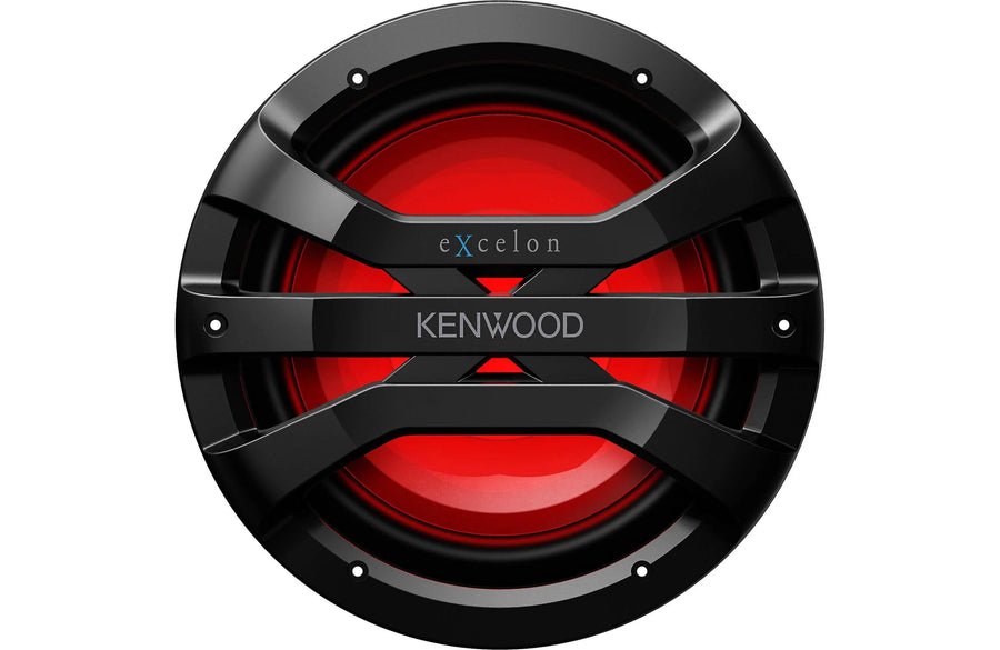 Kenwood Excelon Motorsports XM1041 10" 4 - ohm All - Weather Subwoofer with RBG LED Lighting (Each) - electronicsexpo.com - Marine Subwoofers
