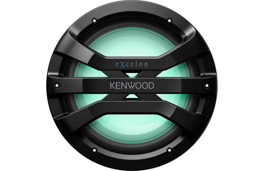 Kenwood Excelon Motorsports XM1041 10" 4 - ohm All - Weather Subwoofer with RBG LED Lighting (Each) - electronicsexpo.com - Marine Subwoofers