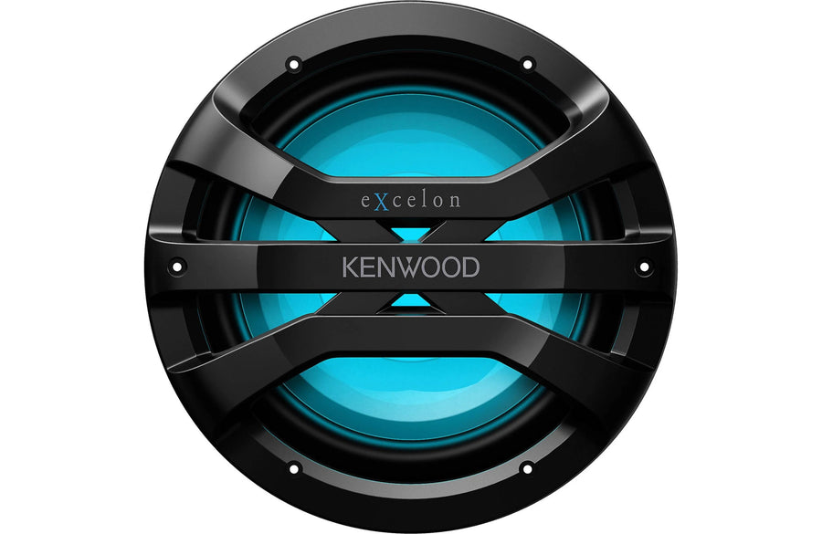 Kenwood Excelon Motorsports XM1041 10" 4 - ohm All - Weather Subwoofer with RBG LED Lighting (Each) - electronicsexpo.com - Marine Subwoofers