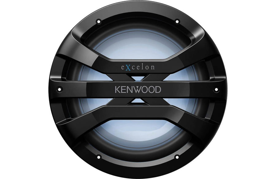 Kenwood Excelon Motorsports XM1041 10" 4 - ohm All - Weather Subwoofer with RBG LED Lighting (Each) - electronicsexpo.com - Marine Subwoofers