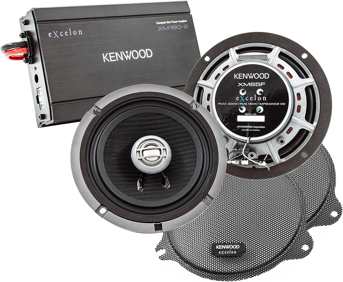 Kenwood Excelon P - HD1F Front Audio Kit for Select 2014 - Up Harley - Davidson Motorcycles - electronicsexpo.com - Motorcycle + ATV + UTV