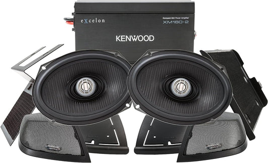 Kenwood Excelon P - HD2R Rear Audio Kit for Select 2014 - Up Harley - Davidson Motorcycles - electronicsexpo.com - Motorcycle + ATV + UTV