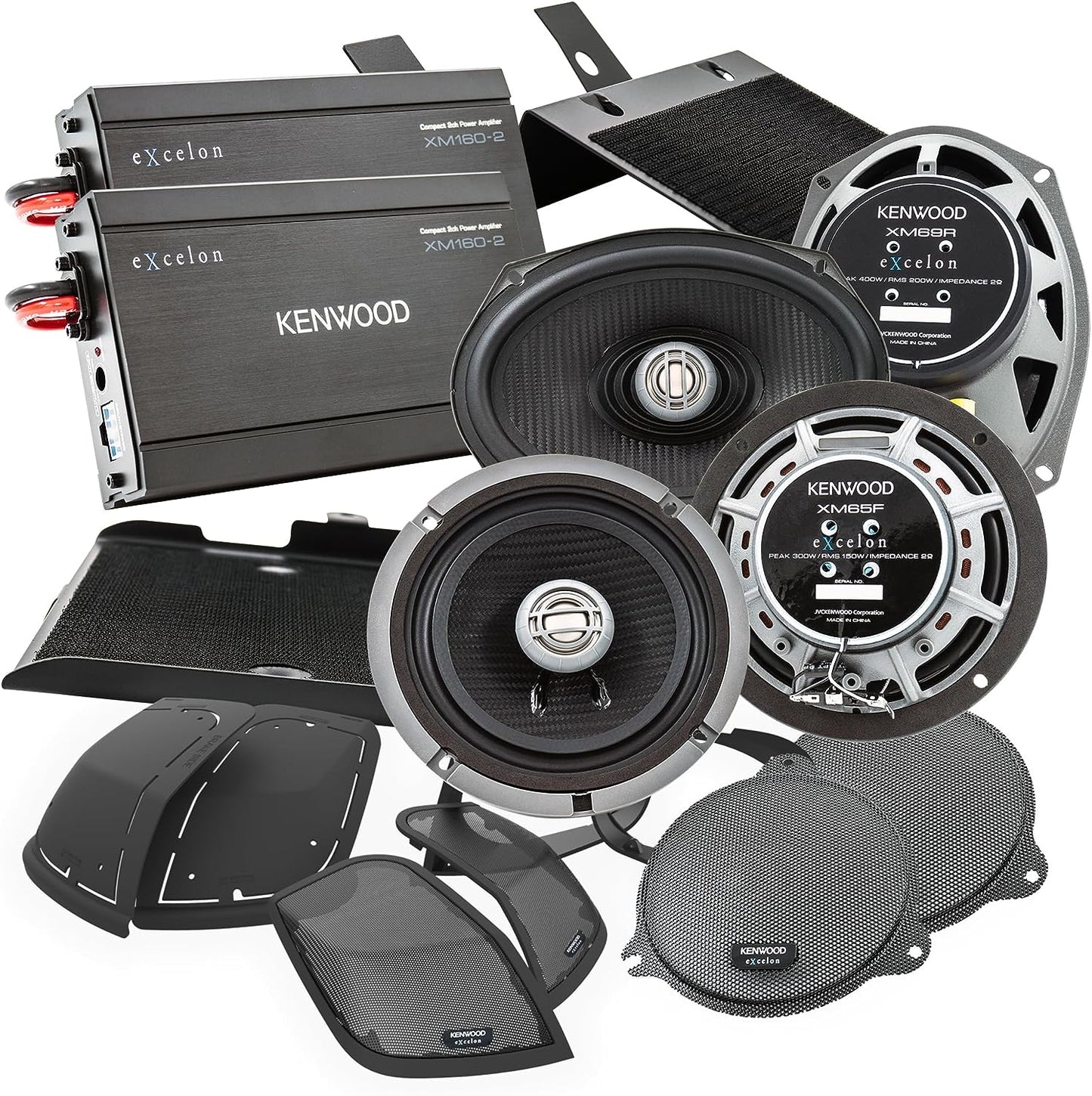 Kenwood Excelon P - HD3FR Audio Kit for Select 2014 - Up Harley - Davidson Motorcycles - electronicsexpo.com - Motorcycle + ATV + UTV