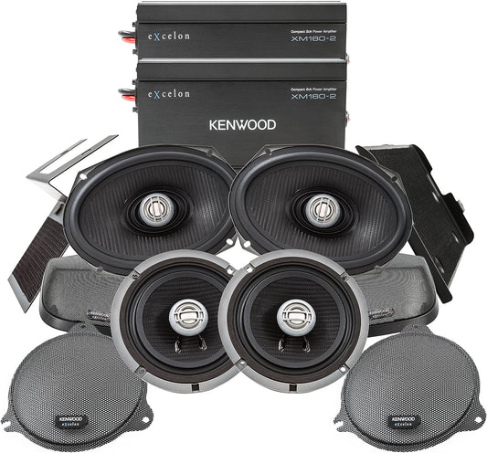 Kenwood Excelon P - HD3FR Audio Kit for Select 2014 - Up Harley - Davidson Motorcycles - electronicsexpo.com - Motorcycle + ATV + UTV