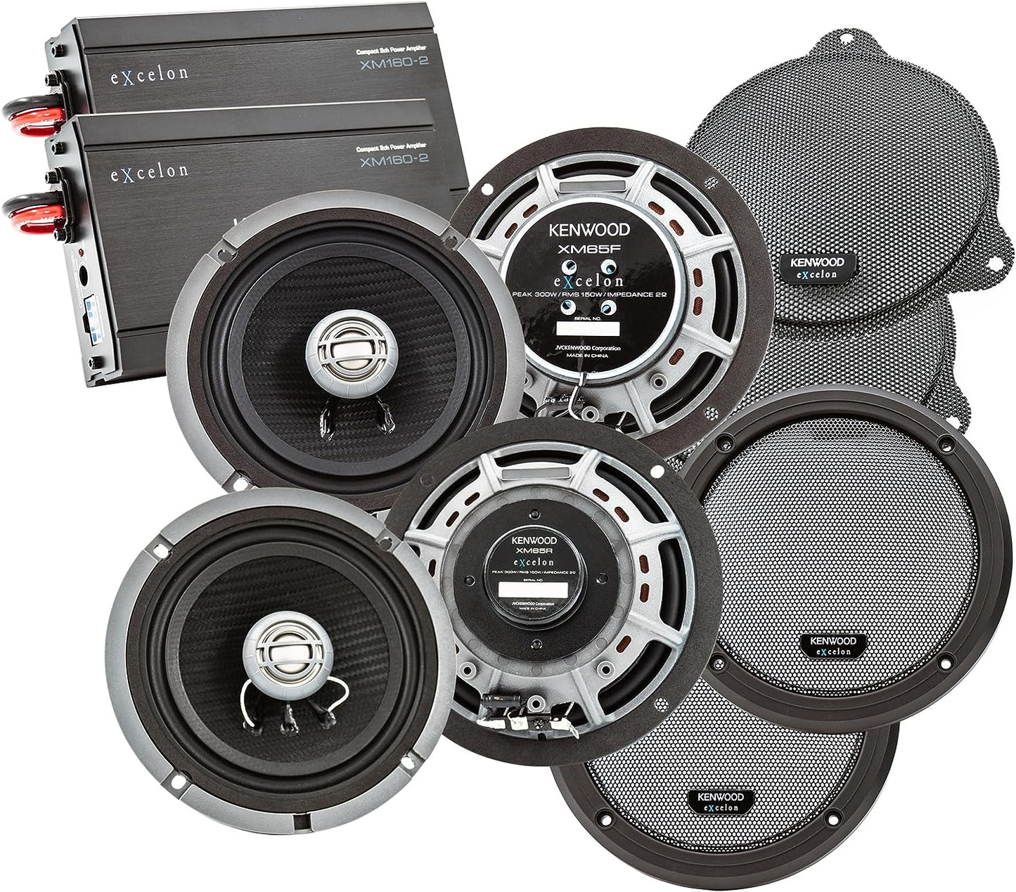 Kenwood Excelon P - HD4UT Audio Kit for Select 2014 - Up Harley - Davidson Motorcycles with Tour - Pak - electronicsexpo.com - Motorcycle + ATV + UTV