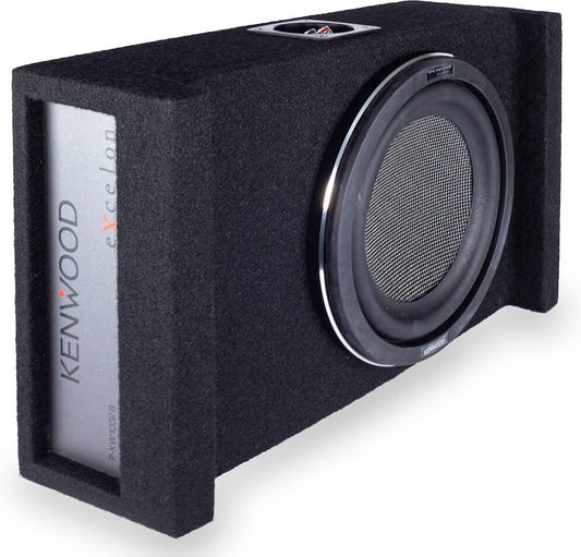 Kenwood Excelon P - XW1002B 10" Subwoofer with Sealed Down - Firing Enclosure - electronicsexpo.com - Car Subwoofers