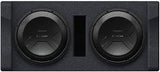 Kenwood Excelon P - XW1221D Ported 2 - ohm Dual Enclosure with Two 12" Subwoofers - electronicsexpo.com - Car Subwoofers